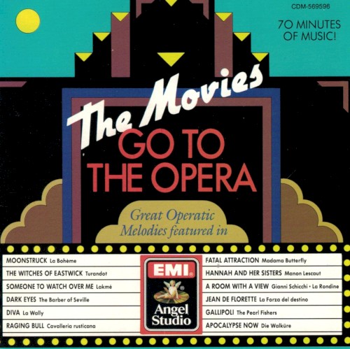 Cover of The Movies Go to the Opera by Various Artists
