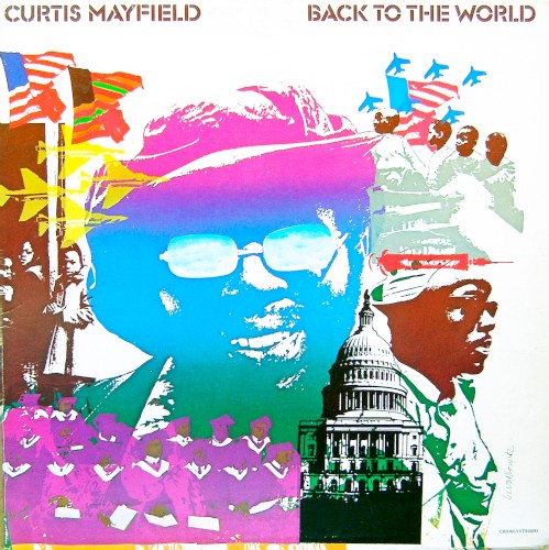 Cover of Back to the World by Curtis Mayfield