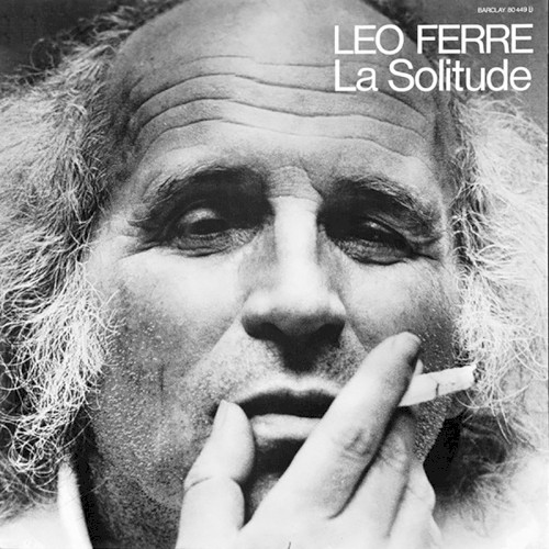 Cover of La Solitude by Léo Ferré