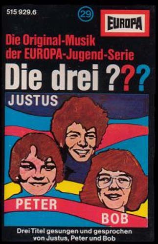 Cover of Die drei ??? 29: Die Original‐Musik der EUROPA‐Jugend‐Serie by Die drei ???