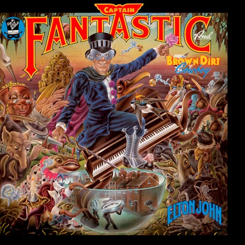 Cover of Captain Fantastic and the Brown Dirt Cowboy by Elton John