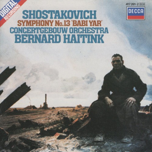 Cover of Symphony No.13 'Babi Yar', Op.113 by Dmitri Shostakovich
