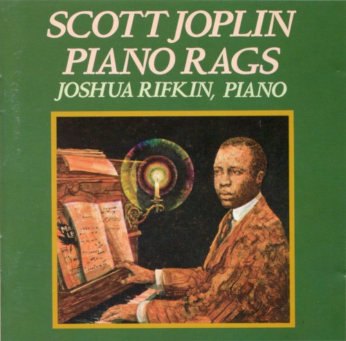 Cover of Piano Rags by Scott Joplin; Joshua Rifkin