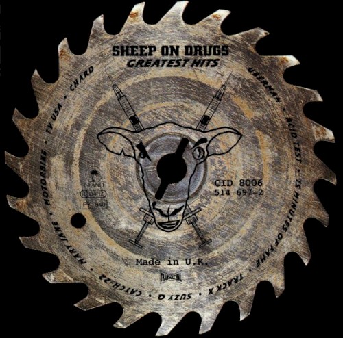 Cover of Greatest Hits by Sheep on Drugs
