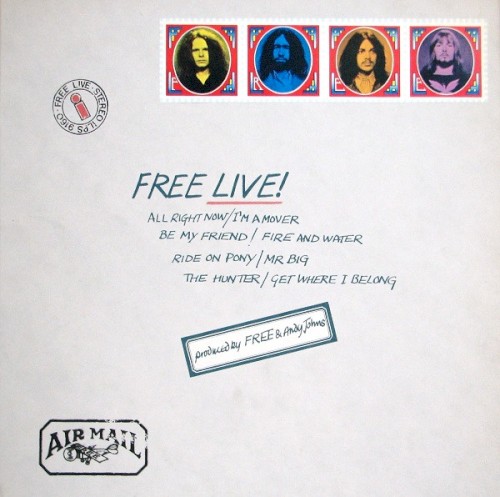 Cover of Free Live! by Free