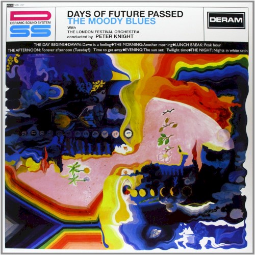 Cover of Days of Future Passed by The Moody Blues with the London Festival Orchestra conducted by Peter Knight