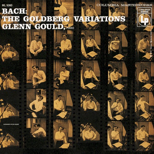 Cover of The Goldberg Variations by Bach; Glenn Gould