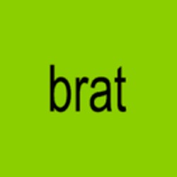 Cover of BRAT by Charli xcx