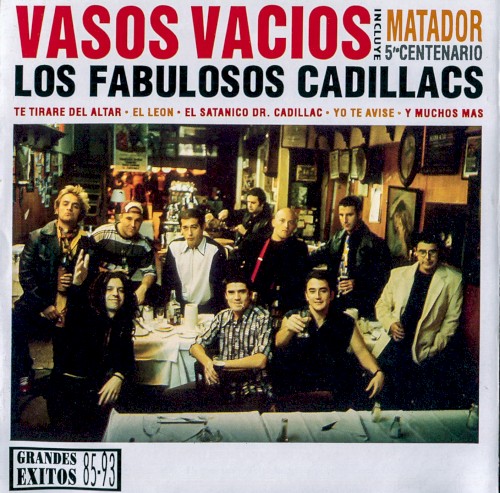 Cover of Vasos vacíos by Los Fabulosos Cadillacs
