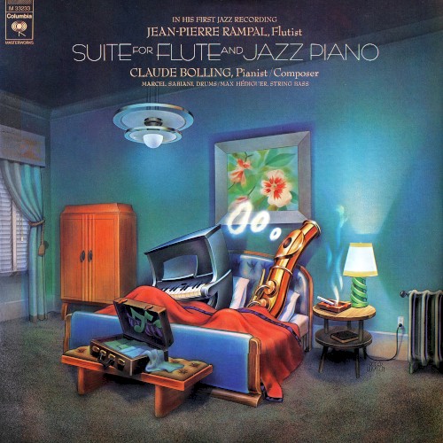 Cover of Suite for Flute and Jazz Piano Trio by Claude Bolling & Jean‐Pierre Rampal