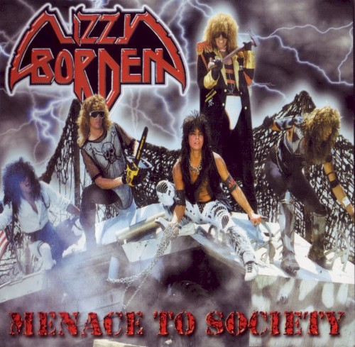 Cover of Menace to Society by Lizzy Borden